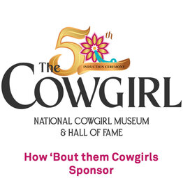 2026 Induction Luncheon Table Sponsor: How 'Bout Them Cowgirls