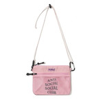 Anti Social Social Club Anti Social Social Club Get Weird Messenger Bag Pink