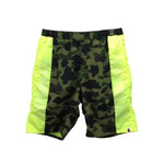 Bape Bape Beach Shorts Green Camo Neon (XL)