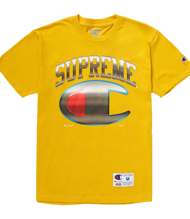Supreme Champion Chrome T-Shirt Gold (S)