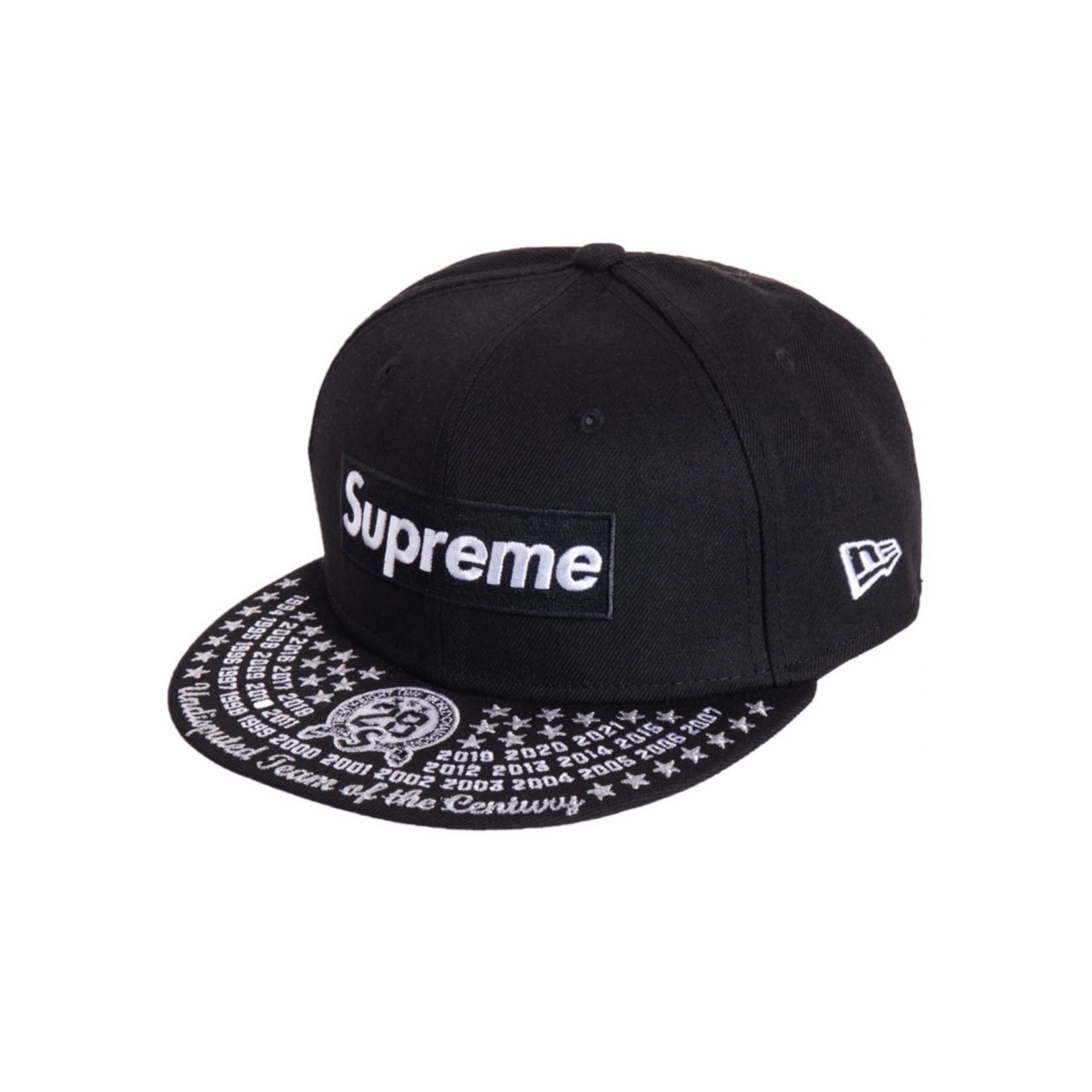 Supreme Supreme Undisputed Box Logo New Era Fitted Hat Black (7 1/4)