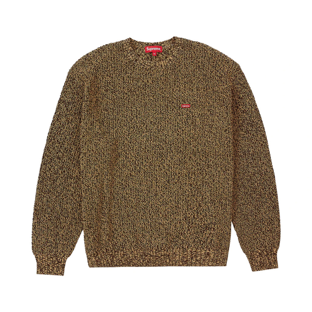 supreme Melange Rib Knit Sweater XL