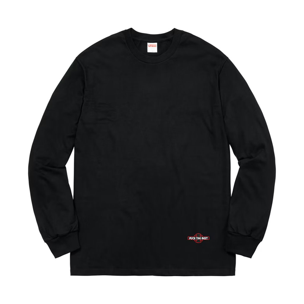 Hype Store Canada / Supreme Independent Fuck the Rest L/S Black