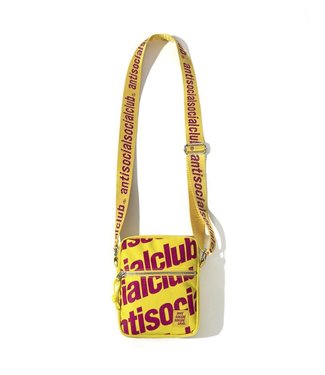 Anti Social Social Club Anti Social Social Club Logo Shoulder Bag Yellow