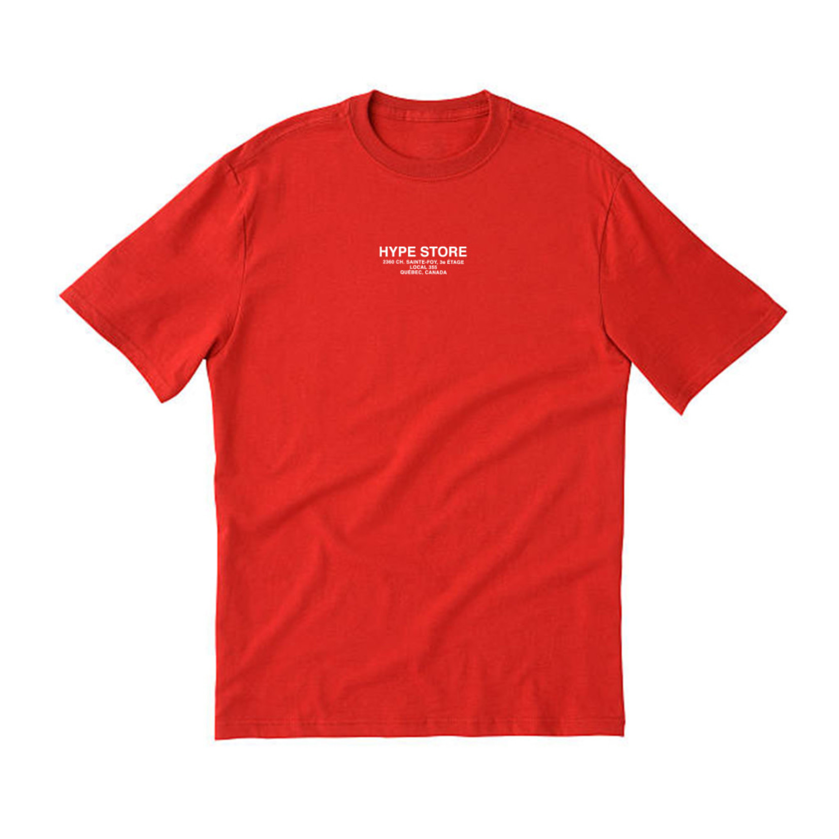 Hype Store Canada Hypestore Address T-Shirt Red