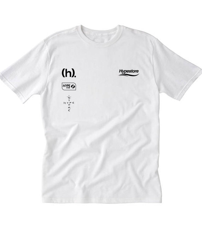 Hypestore Multi-Logos T-Shirt White