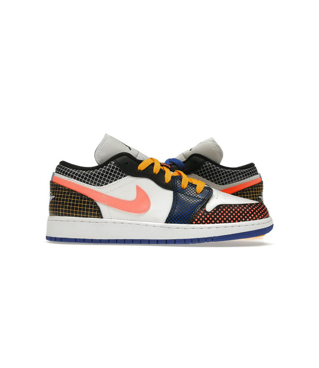 Jordan 1 Low MMD Multi-Color Grid (GS)