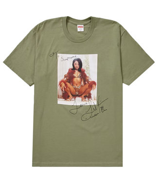 Supreme Supreme Lil Kim T-Shirt Light Olive (M)