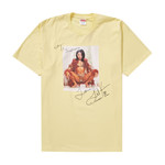 Supreme Supreme Lil Kim T-Shirt Pale Yellow (M)