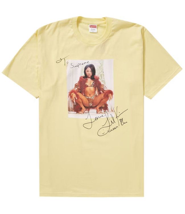 Supreme Lil Kim T-Shirt Pale Yellow (M)