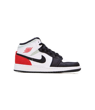 Jordan Jordan 1 Mid SE White Black Red Spruce (5.5 Y)