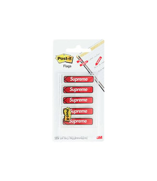 Supreme Supreme Post-it Flags Red