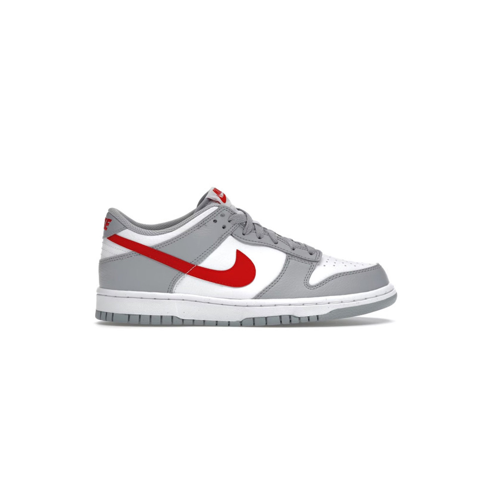 Nike Nike Dunk Low White Grey Red (GS) (4.5 Y)