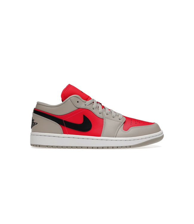 Jordan 1 Retro Low Light Iron Ore Siren Red (W)