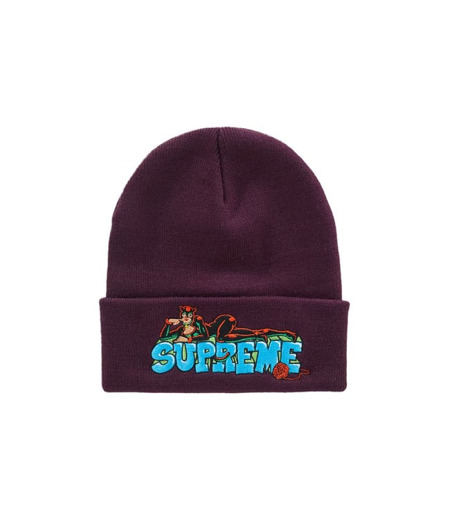 Hype Store / Supreme Catwoman Beanie Plum - Le Magasin Hype