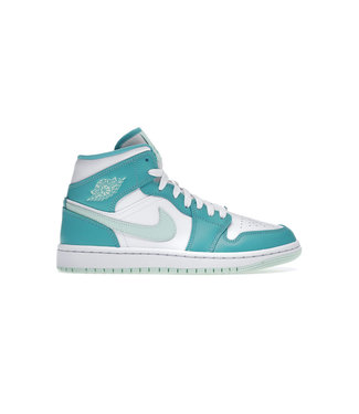 Jordan Jordan 1 Mid Washed Teal (Women's)