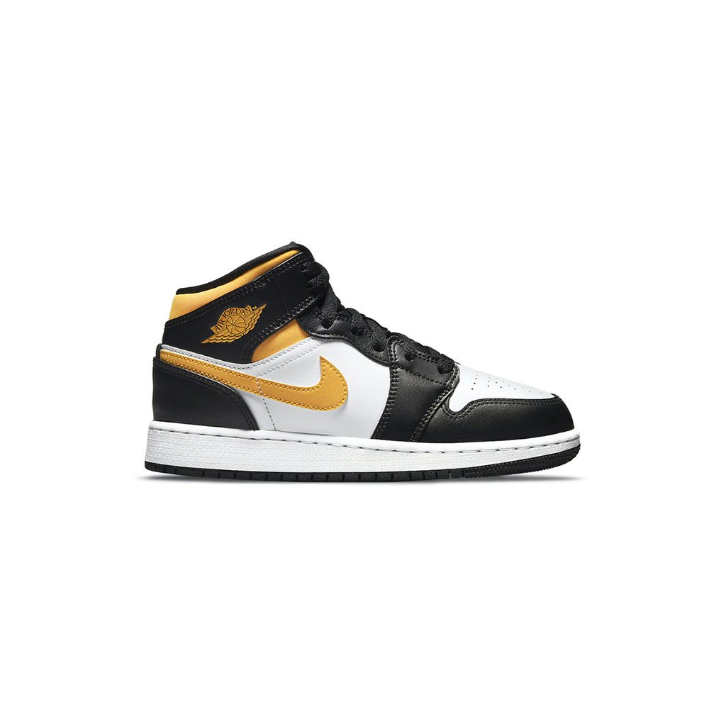 Hype Store / Jordan 1 Mid White Pollen Black (GS) - Hype Store Canada