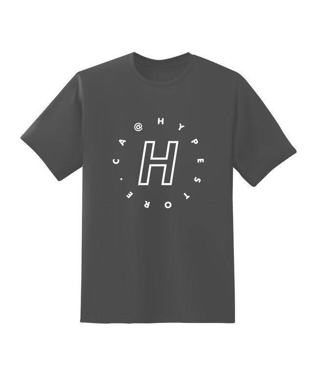 Hype Store Stamp Tee Charcoal