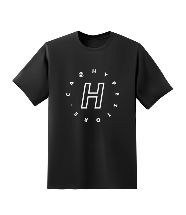 Hype Store Stamp Tee Black