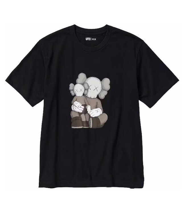 KAWS x Uniqlo UT Short Sleeve Graphic T-Shirt Black