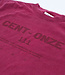 CENT-ONZE Basic T-Shirt Washed Red