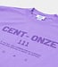 CENT-ONZE Basic T-Shirt Washed Purple