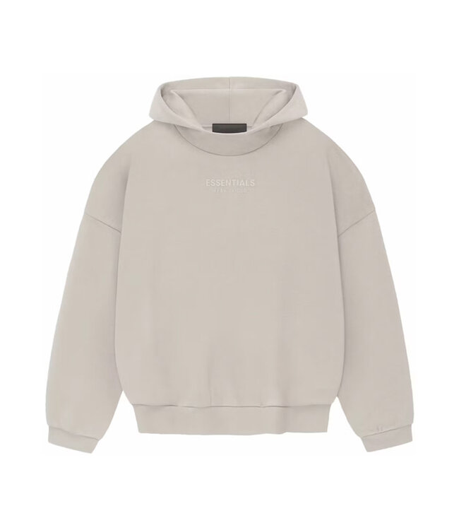 Fear of God Essentials Hoodie Silver Cloud