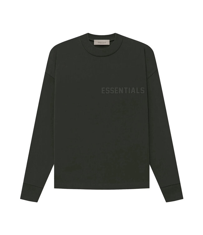 Fear of God Essentials Long Sleeve Off Black