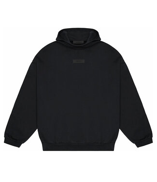 Fear of God Fear of God Essentials Hoodie Chest Logo Jet Black