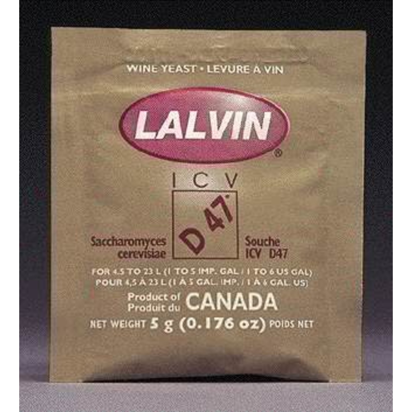 Lalvin ICV D-47 Dry Wine Yeast 5g