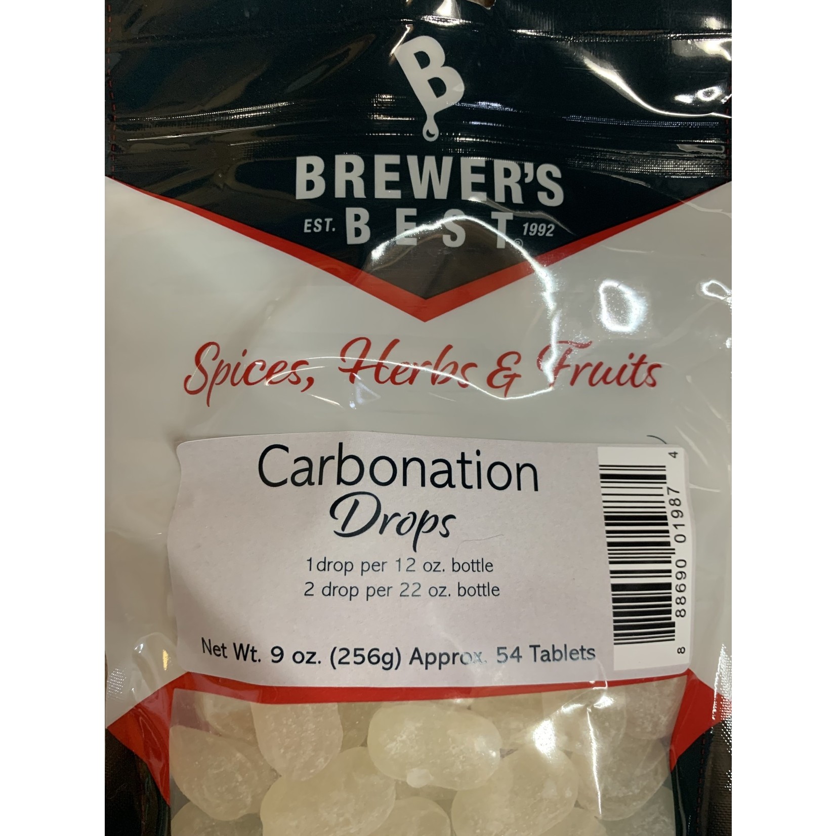 Brewer’s Best® Carbonation Drops 54/Tablets