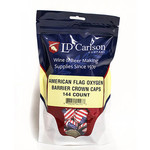 American Flag Beer Caps 144/Bag
