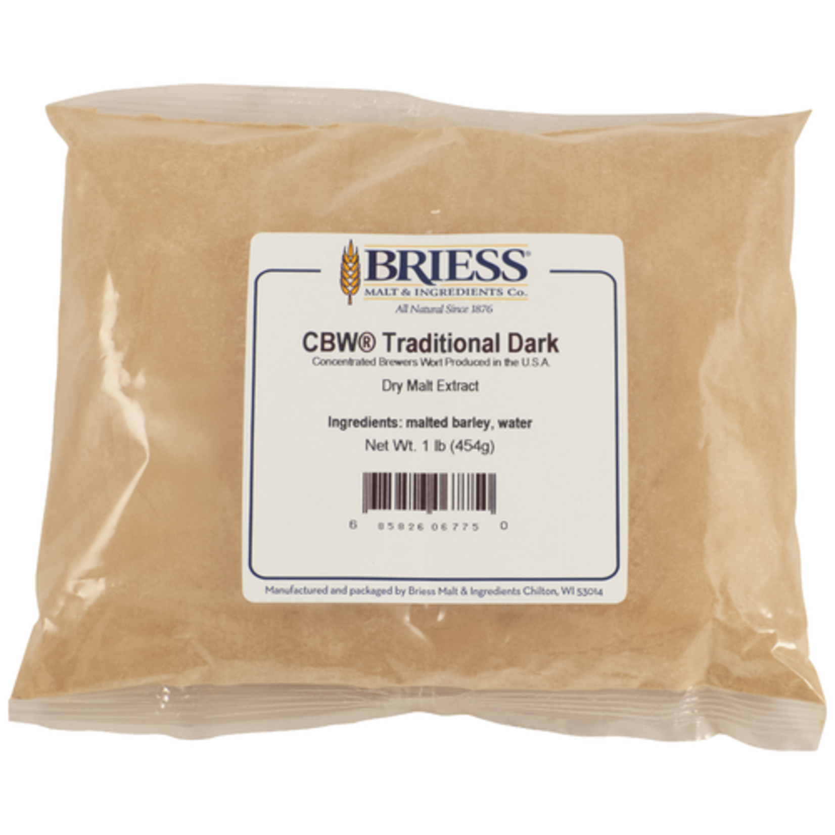 Briess Malting & Ingredient Co. Traditional Dark Dried Malt Extraxt DME 1 lb