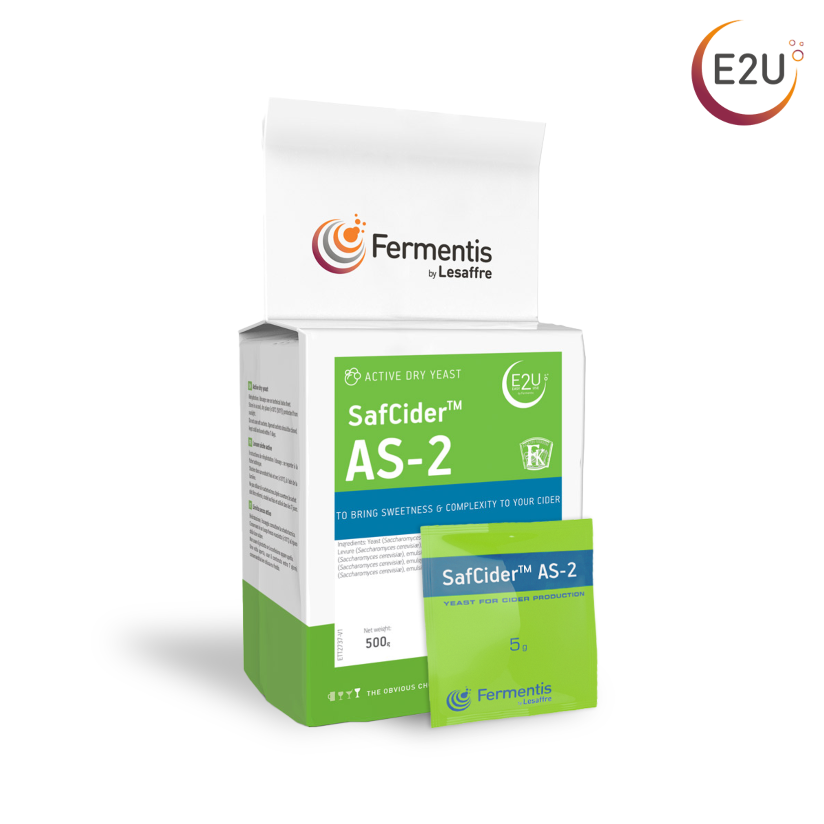 Fermentis SafCider™ AS‑2 Dry Cider Yeast 5g