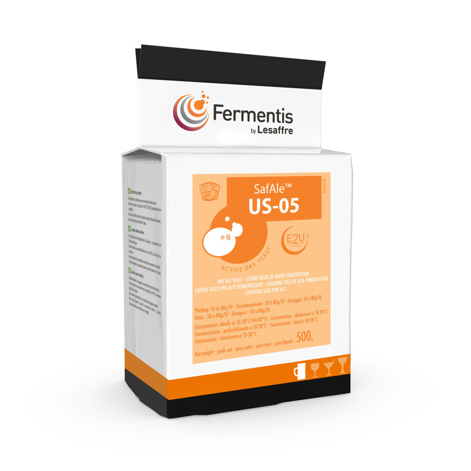 Fermentis SafAle™ US-05 Dry Yeast 500 Grams