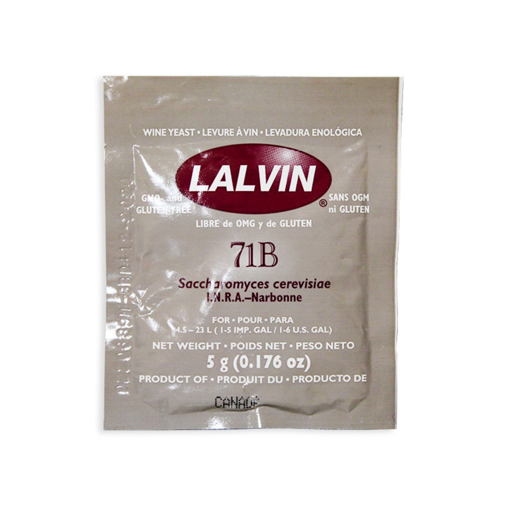 Lalvin Lalvin 71B-1122 Dry Wine Yeast 5 Grams