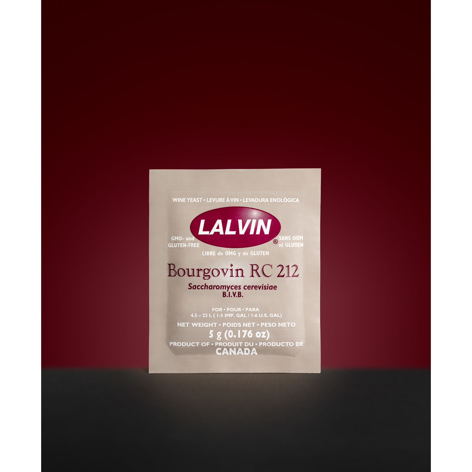 Lalvin Bourgovin RC212™ Dry Wine Yeast 5 Grams