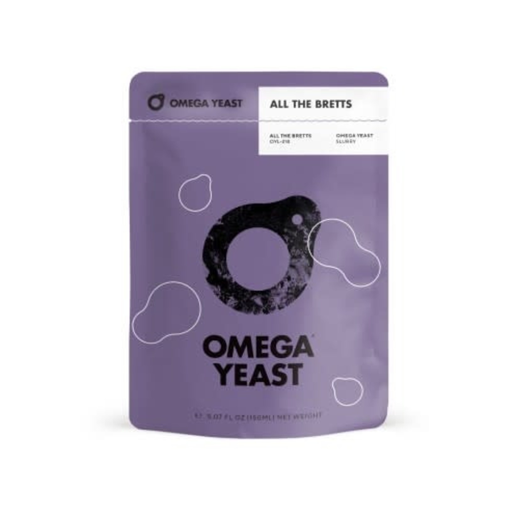 Omega Yeast Labs All The Bretts  Yeast OYL-218