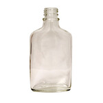 Flask Clear Bottle 200 ML 12/Case
