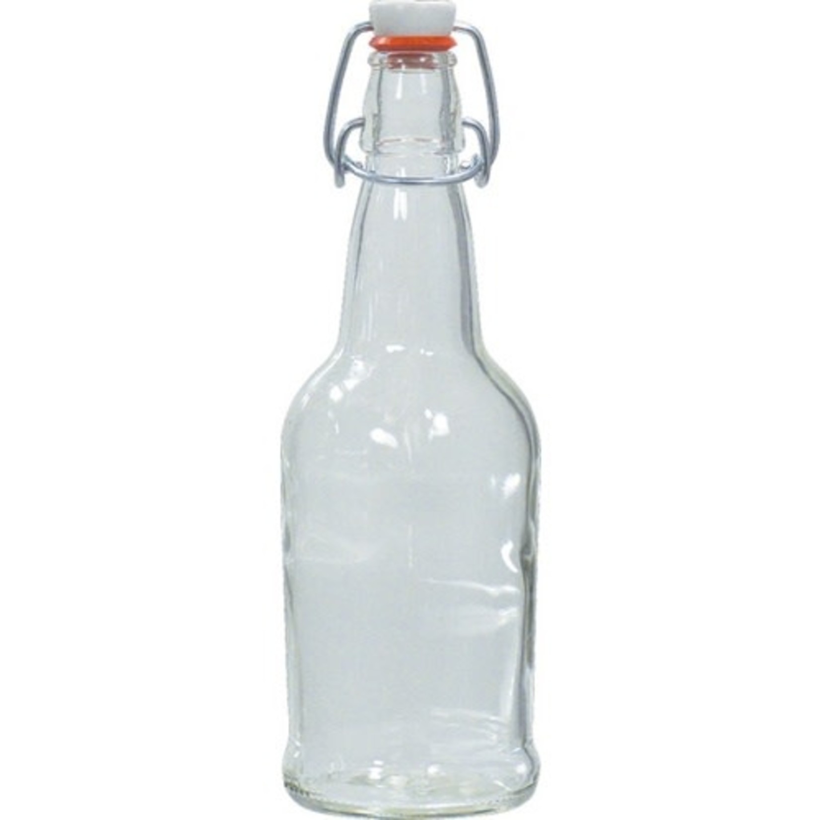 EZ Cap Clear Bottles 16 oz 12/Case