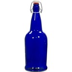 EZ Cap Blue Bottles 1L 12/Case