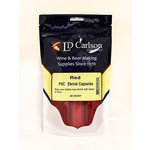 Red PVC Shrink Caps 30 Count