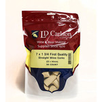 7 X 1 3/4 First Quality Straight Wine Corks 30 Count
