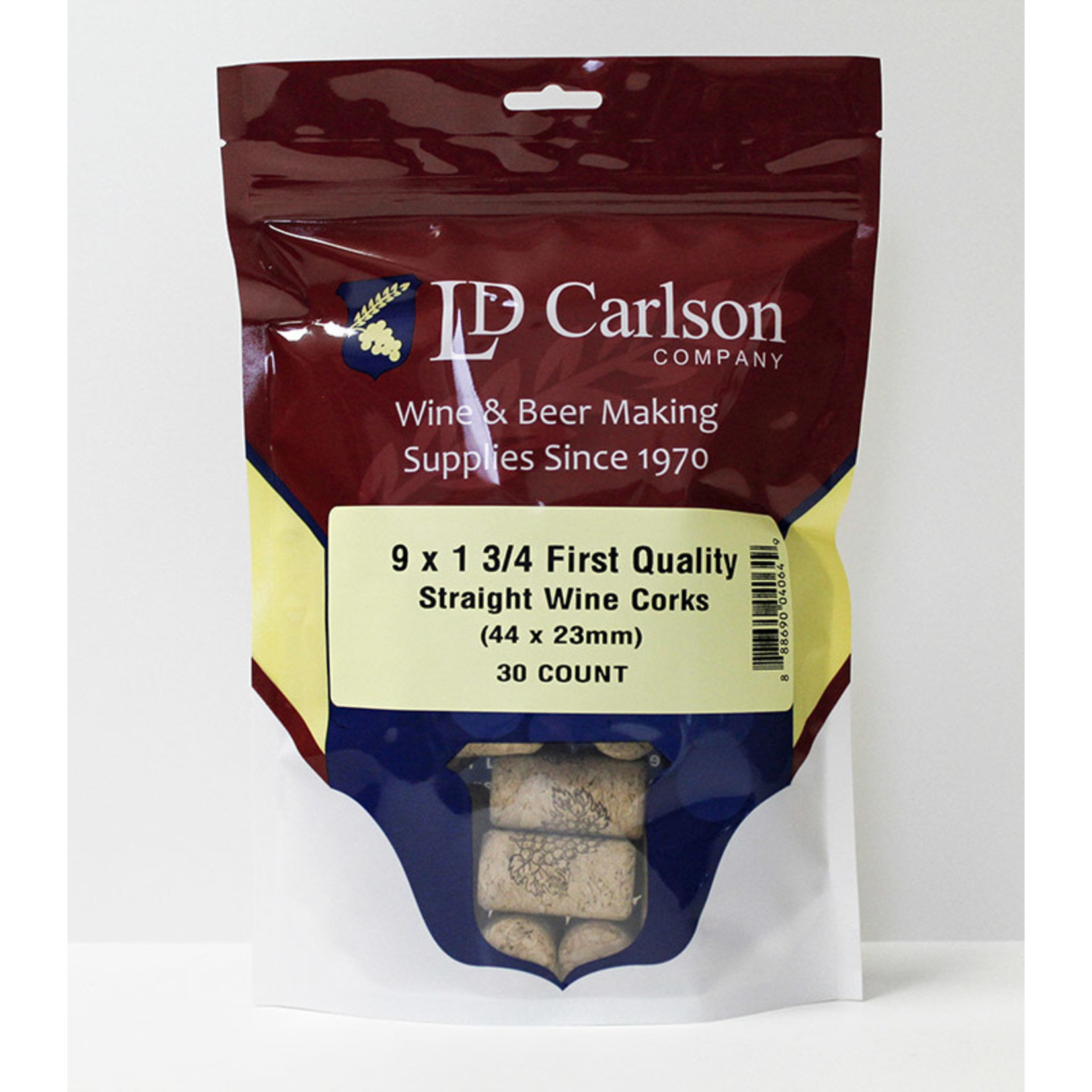 9 X 1 3/4 First Quality Wine Corks 30 Count