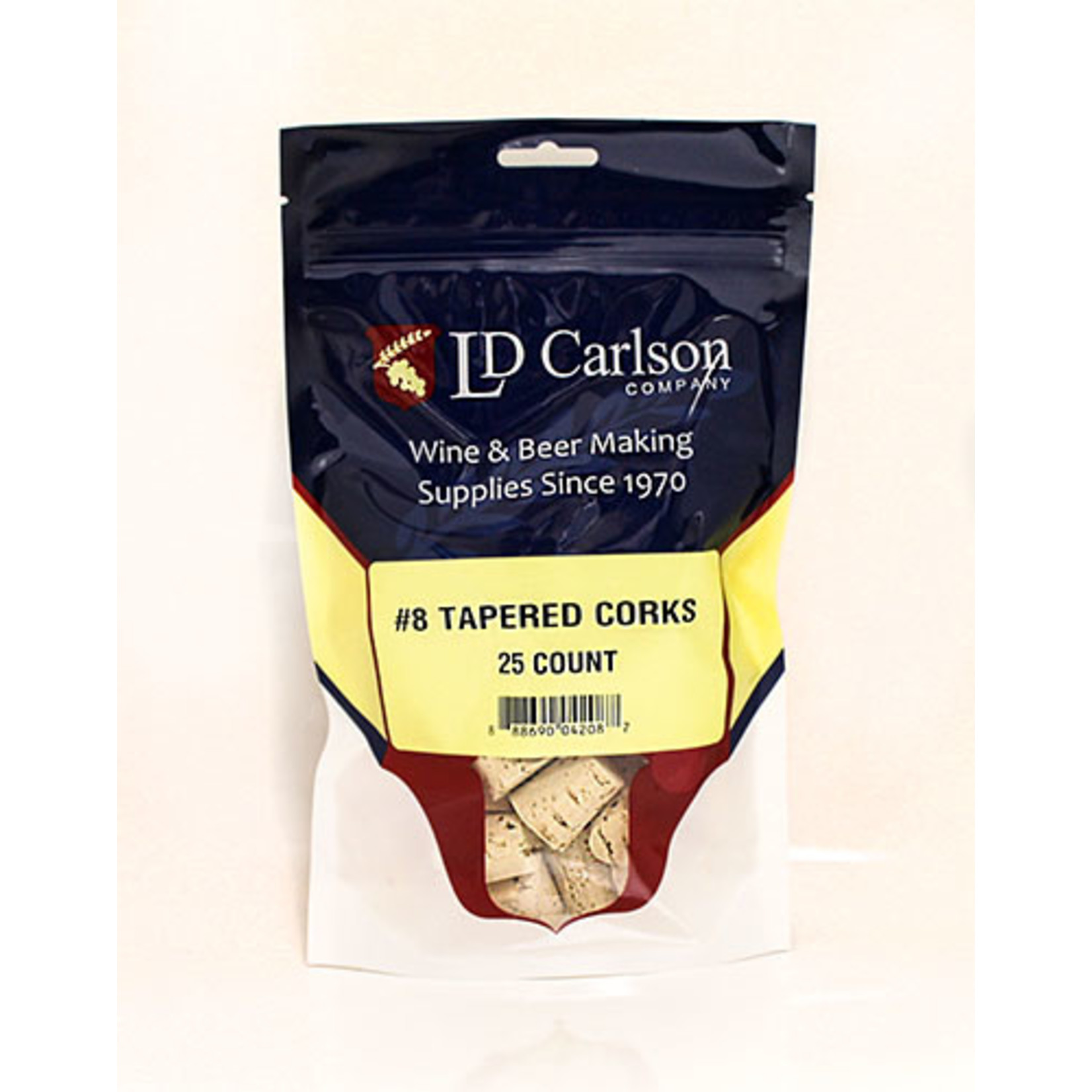 #8 Tapered Wine Corks 25 Count