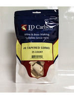 #9 Tapered Wine Corks 25 Count