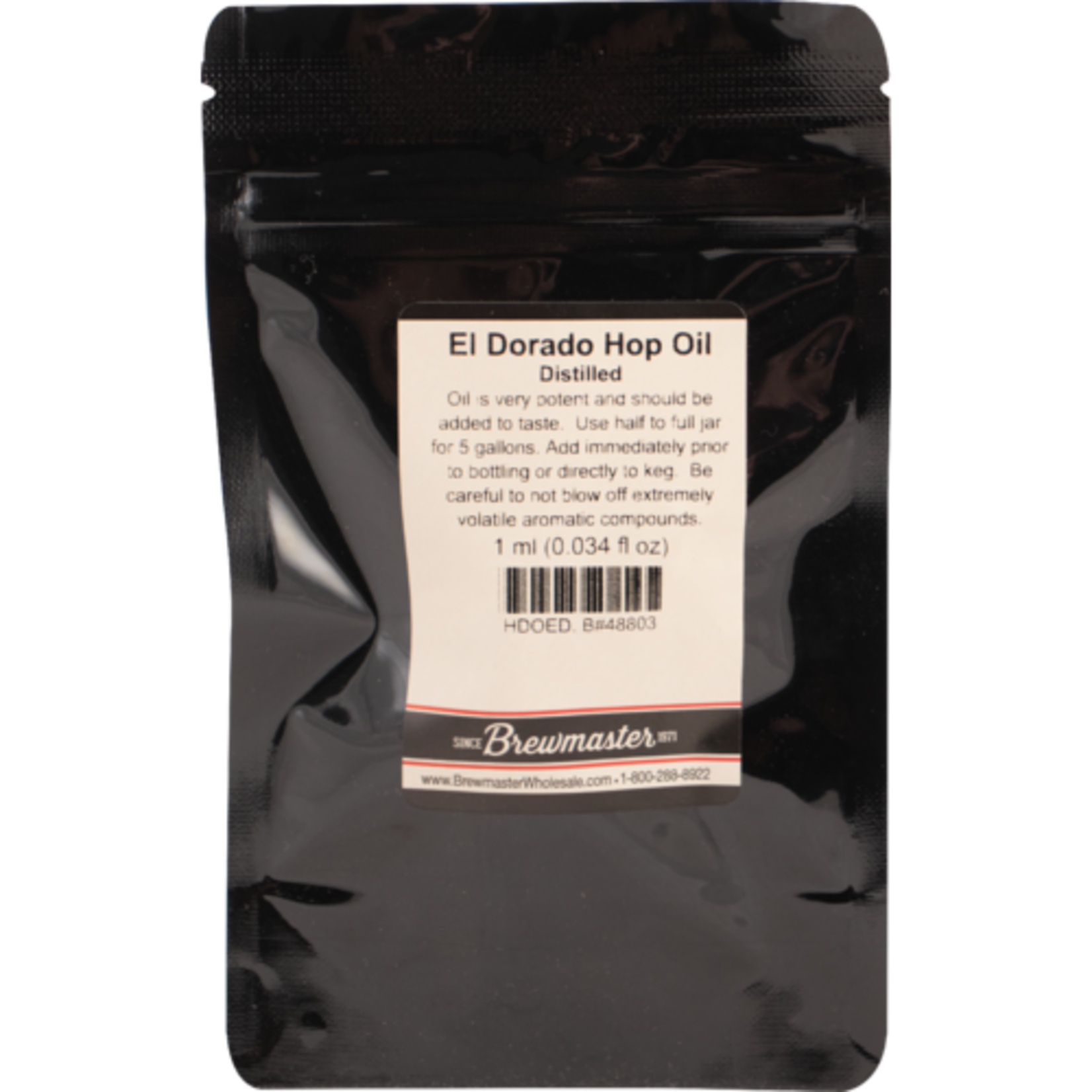 El Dorado Distilled Hop Oil 1 ml