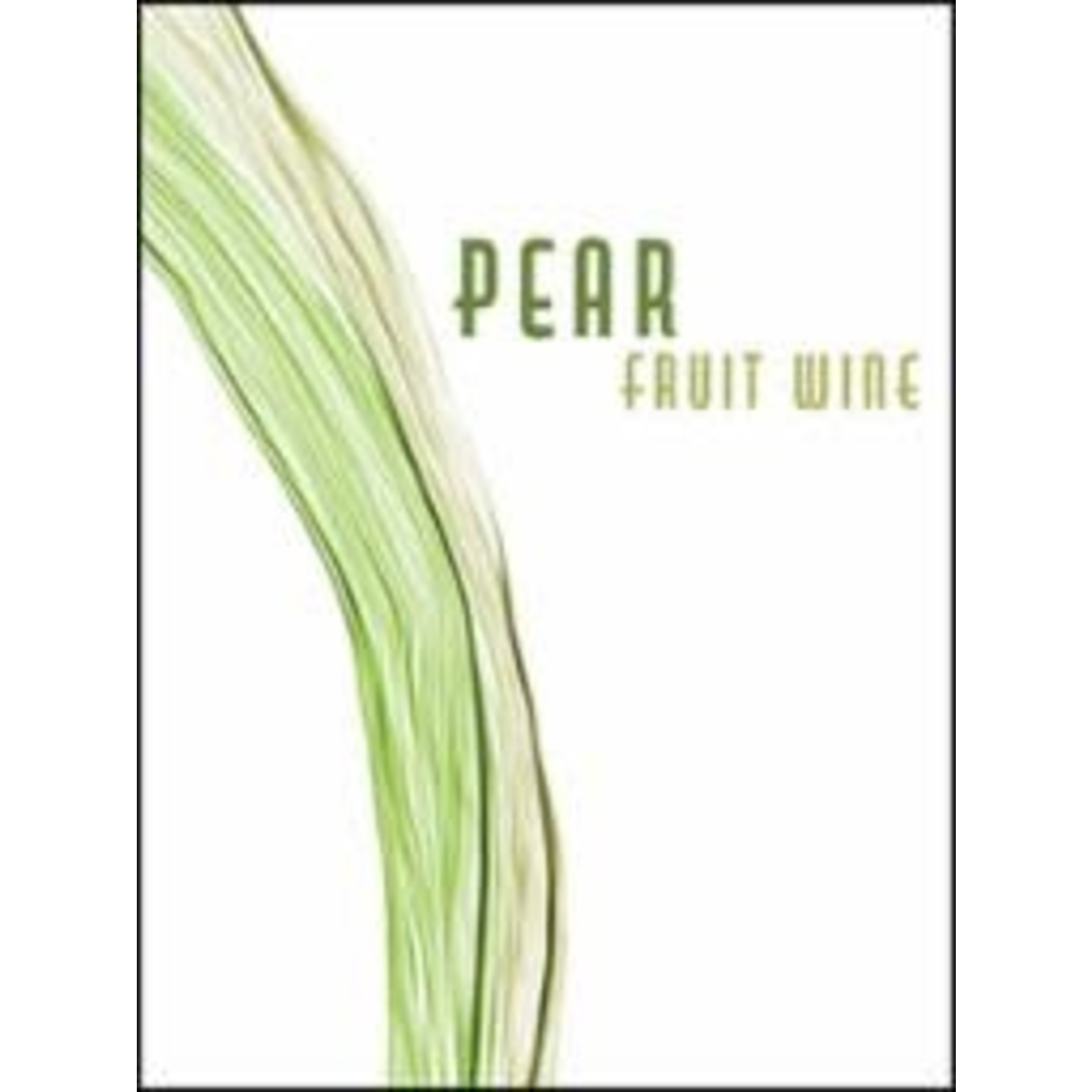 PEAR WINE LABELS