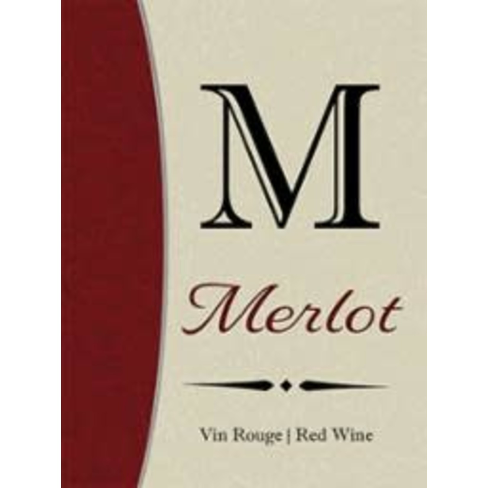 MERLOT WINE LABELS