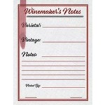 Winemaker's Notes Labels 30ct